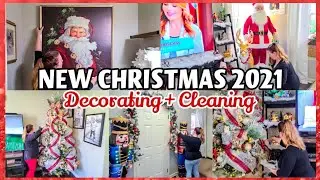 NEW 2021 CHRISTMAS DECORATE + CLEAN / DECORATING FOR CHRISTMAS / 2021 CHRISTMAS DECORATING IDEAS