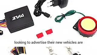 talking car alarm with proximity sensor