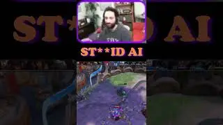 Stupid AI Letting Me Replenish HP and MANA🤣 #shorts HOTS Heroes Of The Storm 🤣