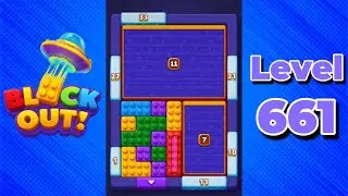 Block Out! Level 661 Solution Walkthrough 