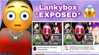 This youtuber was exposed for *STEALING* (Lankybox roblox drama) read desc✨