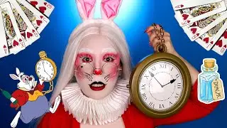 White Rabbit Makeup Tutorial: A Halloween Costume for the Perpetually Late (Like Me)
