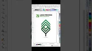Leaf Modern Logo Design in Coreldraw 