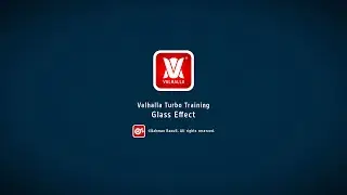 VALHALLA Turbo Training /Adobe Photoshop cc / Glass Effect