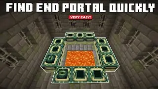 How to Find End Portal in Minecraft (All Versions) - TUTORIAL