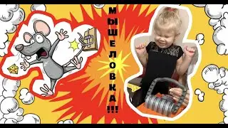 МЫШЕЛОВКА ЧЕЛЛЕНДЖ кто шустрее, кто победит в веселой ИГРЕ / Kristinka blondinka