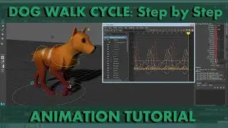 Dog walk cycle: Step by Step