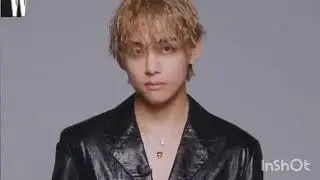 Журнал W Korea видео из селфи-будки с V