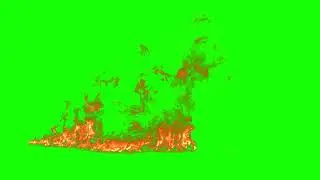 GREEN SCREEN Realistic Fire Effects 39 EASY TO EDIT by BF Studio