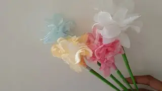 Handmade Tissue Flower | Fun With Creations
