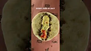 Animate your TACO TUESDAY with July's feature taco: GROUND BEEF & QUESO 🌮🥩🧀🍅🥬 #kitchener