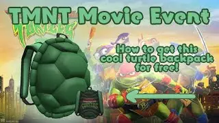 FREE ACCESSORY: How to get TMNT Turtle Backpack for free in TMNT: Mutant Mayhem Immersive Trailer!