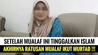 GEGGERR!!! PENGAKUAN MUALAF INI MEMBUAT RATUSAN MUALAF KEMBALI TERIMA TUHAN YESUS ❗