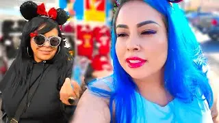 Ending Disneyland and SURPRISING a family with a DREAM VACATION!! Pt1
