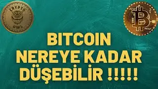 BITCOIN NEREYE KADAR DÜSEBİLİR ????