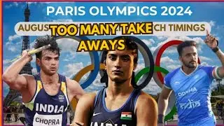 NEERAJ RISES With Silver | VINESH Disqualification | HOCKEY TEAM SHINES #OLYMPICS REVIEW | #olympics