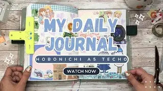 Journal With Me in My Hobonichi | Creative Daily Journaling 🍪 + small PaperTreats Haul!
