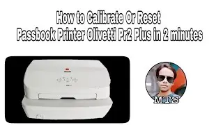 How to calibrate Olivetti pr2 plus Passbook printer | How to Rest Passbook printer | Hindi