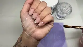 Watch Me Do My Nails | Pink Glitter Nail Design