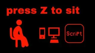 ROBLOX STUDIO / How to make press Z to sit script