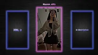 Eenie Meenie ♡ || Alight Motion Edit XML || Mobile Editing