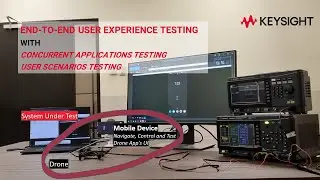 PathWave Instrument RPA: Emulate Realistic User Behavior with Concurrency in End-to-End UX Testing