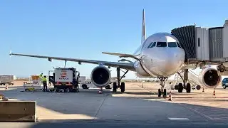 Faro Portugal take off from an EuroWings Airbus A321NEO