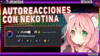 🟣 Auto reacciones - Nekotina💠 Discord 📡 JKamiGod