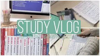 study vlog № 3 - 1 день со мной: английский, история, вебинары, обществознание