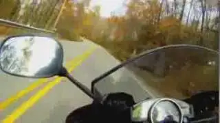 Эндурист прокатился на YAMAHA R6  motocross rider on sport bike
