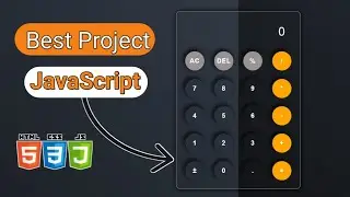 I Built a Calculator Using Only HTML, CSS, & JavaScript