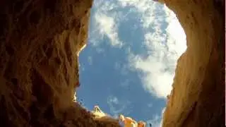 Jumping holes and flying kites GoPro HD + Twixtor