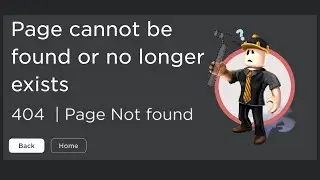 ROBLOX ERROR 404