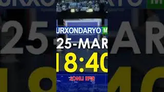 Бугун 25 март куни жаркургон тумани янги хокими ЭЛМУРОТ АВАЗОВ билан очик мулокат булиб утади