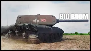 E100 vs T80 at Top Tier - War Thunder