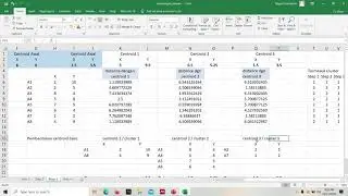 K-Means CLUSTERING STEP BY STEP / LANGKAH DEMI LANGKAH