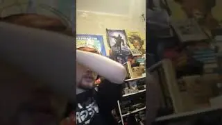 Postal Dev dabs on his dog 