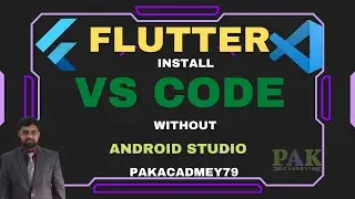 flutter run on vs code without android studio