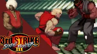 Street Fighter 3 : Fight For The Future Violen Ken Gameplay (60 FPS 4K)