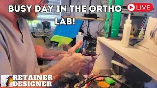 A Busy Day in the Ortho Lab!