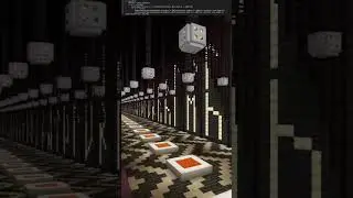 Flying Through a Glowing Rune Tunnel in Minecraft! #minecraft