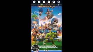 Стрим игры "Clash Royale".