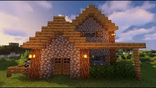 Cheaper Minecraft Starter House Tutorial