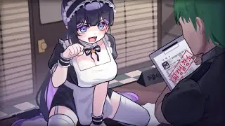 메이드 경찰 시켜달라냥~! [봉누도]