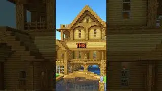 River to Mansion: Minecraft Build!