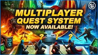 UE5 Multiplayer Quest System - Version 2 Now Available