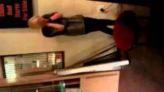 Tickled girl crying like a puppy