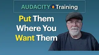 How to Split, Join, and Move Audio Segments Using Audacity 3.1.x