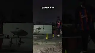 football alone #fifa #messi #football #skills #ronaldo