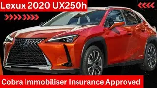Lexus 2020 UX250h - Cobra Insurance Approved Touch Immobiliser